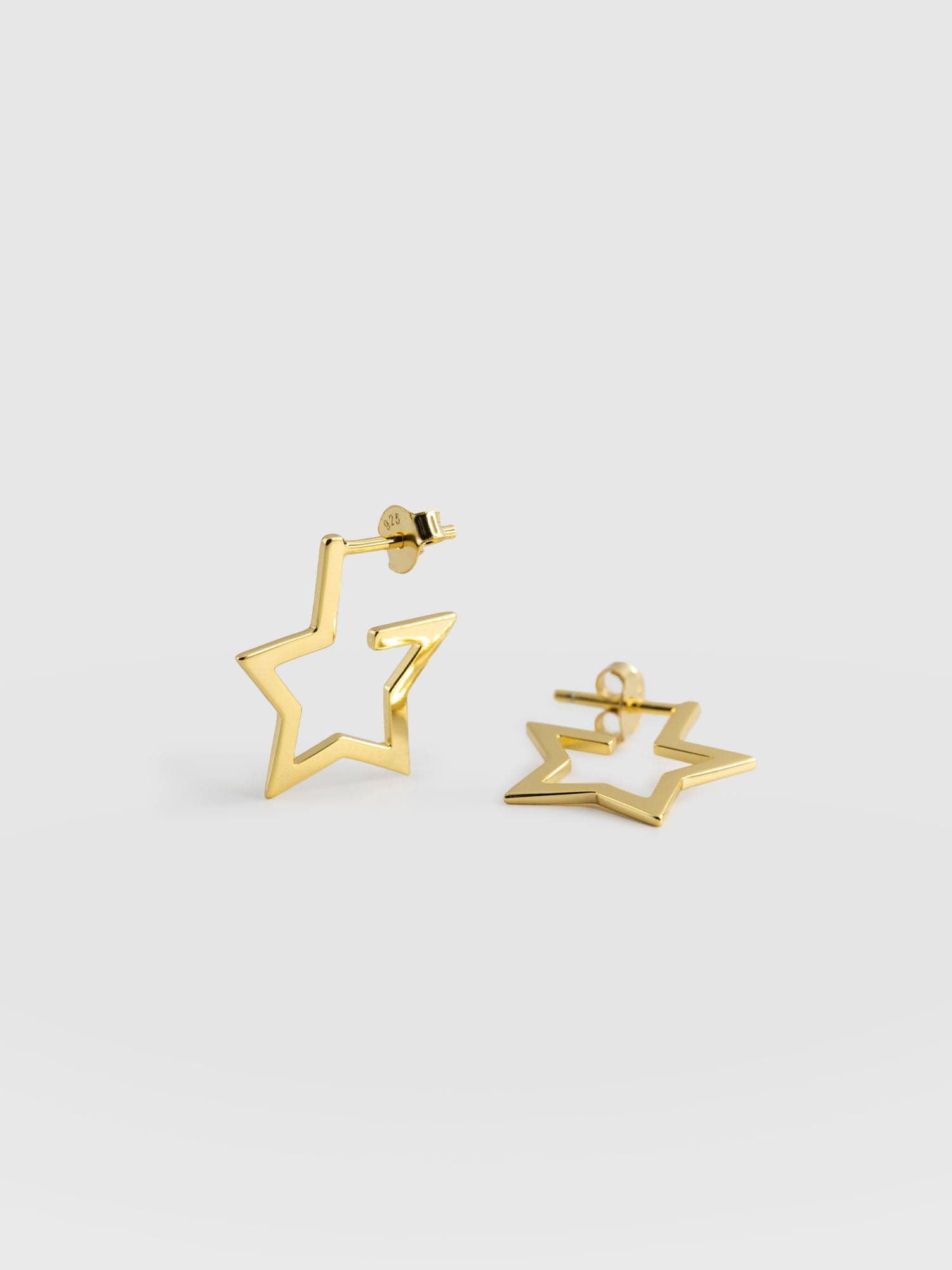 Star Stud Earrings Gold - Women's Earrings | Saint + Sofia® USA