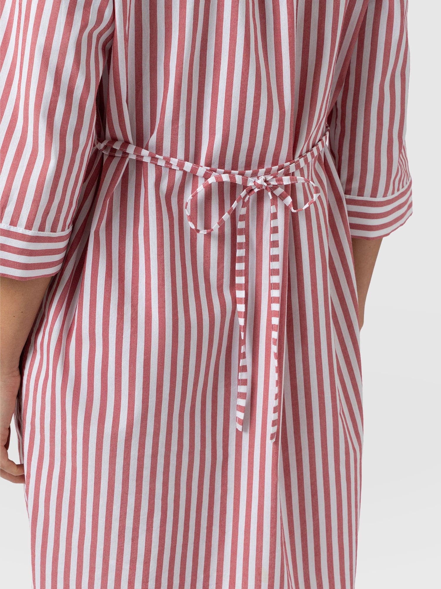 Stevie Shirt Dress - Red Stripe - Women's Dresses | Saint + Sofia® USA