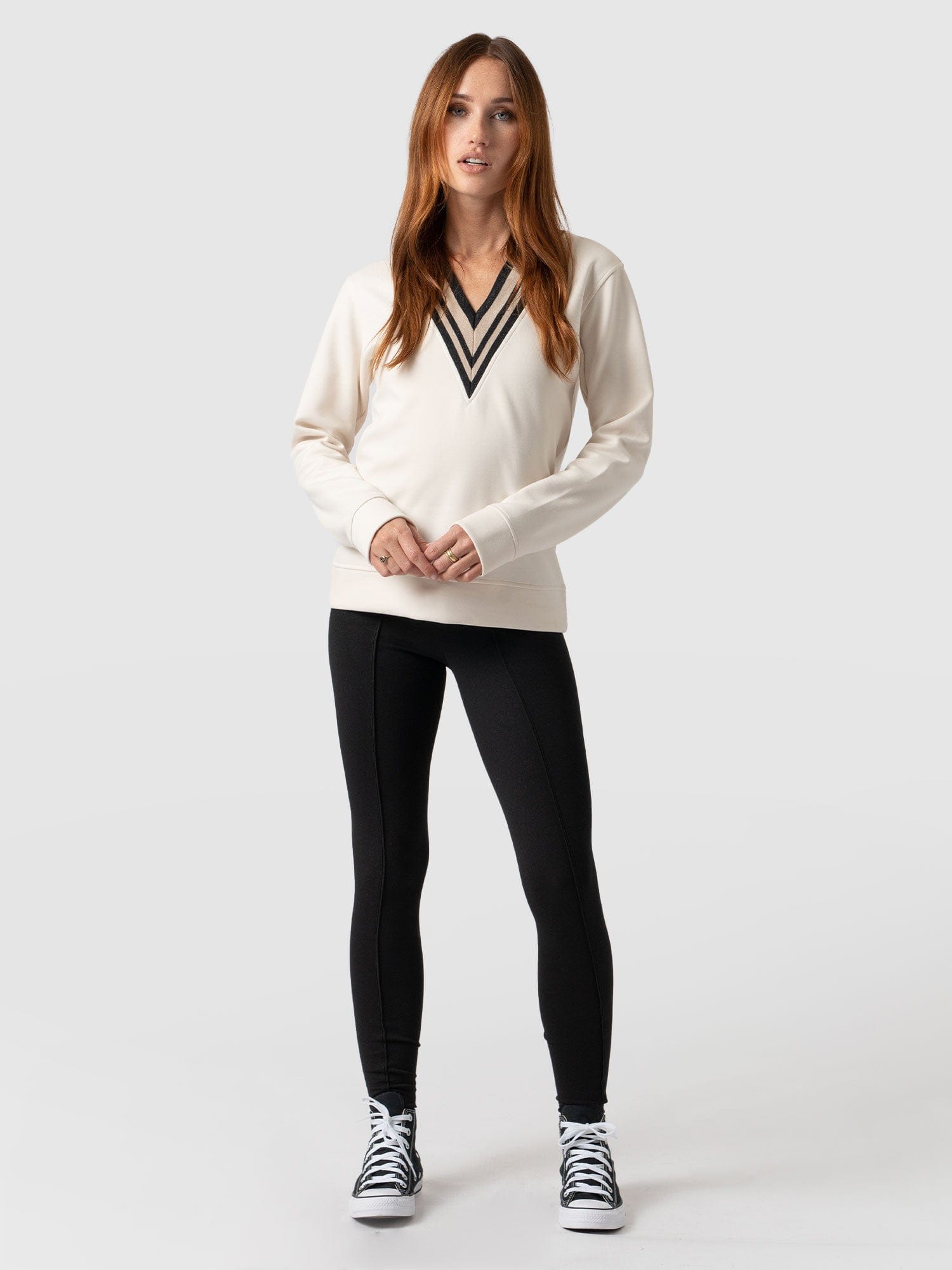 Stevie Slim Legging Black - Women's Leggings | Saint + Sofia® USA