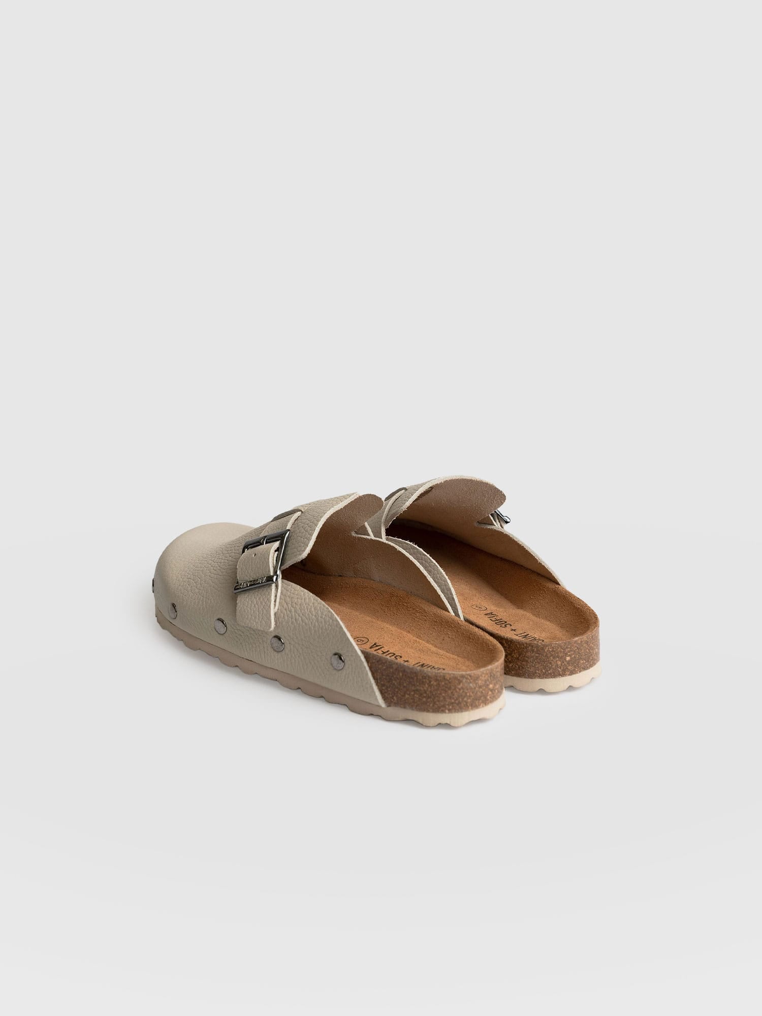 Studded Clogs Cream - Women's Shoes | Saint + Sofia® USAA