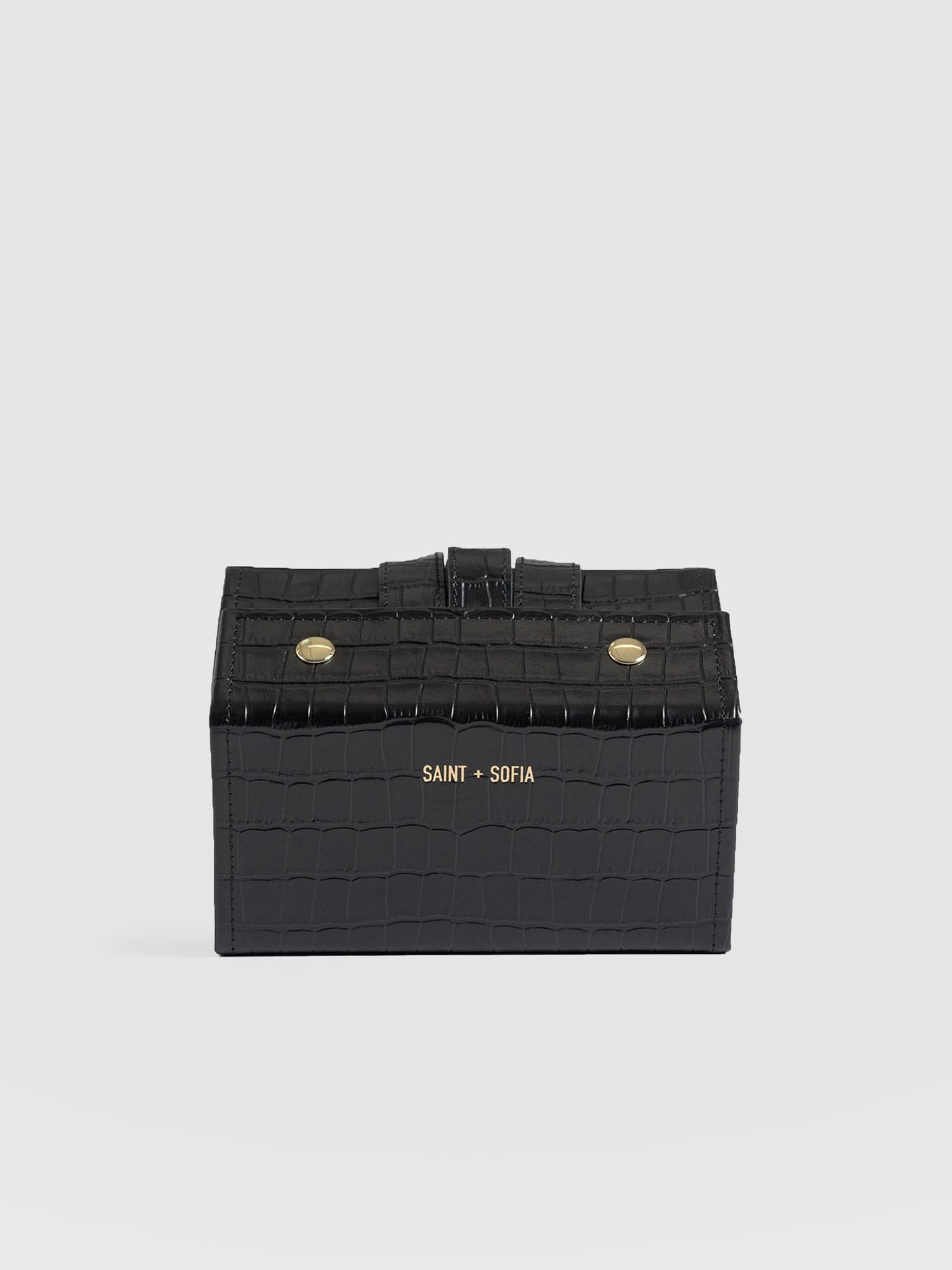 Sunglasses Multi Case Black Croc - Women's Travel Accessories | Saint + Sofia® US