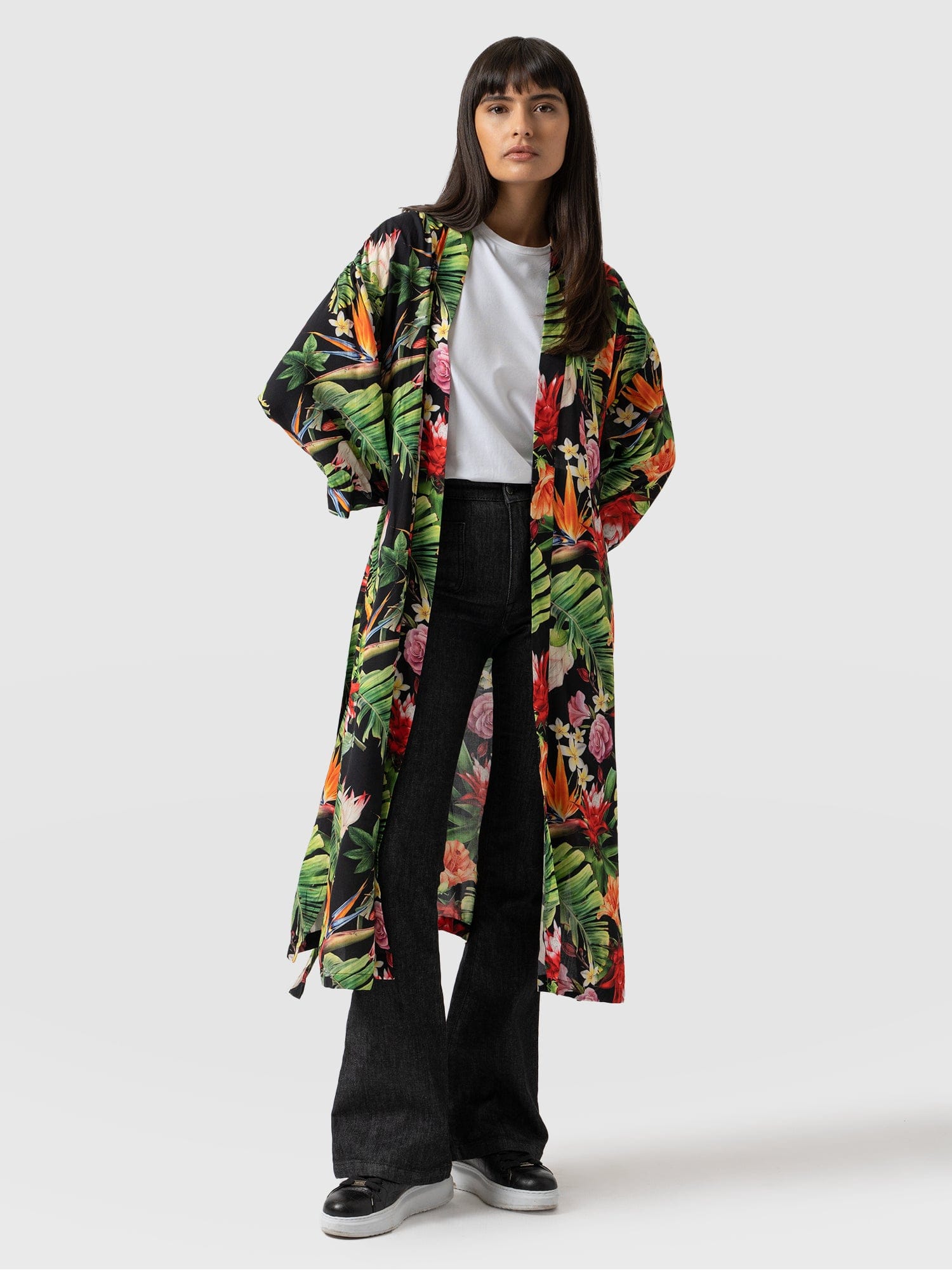 Sunrise Kimono Tropics - Women's Jackets | Saint + Sofia® USA