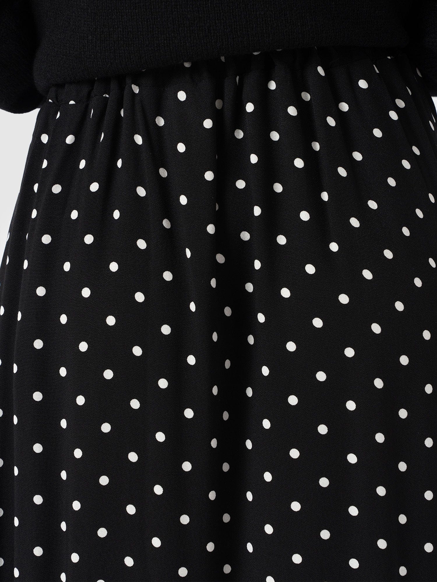 Sutton Skirt - Black Polka Dot - Women's Skirts | Saint + Sofia® USA