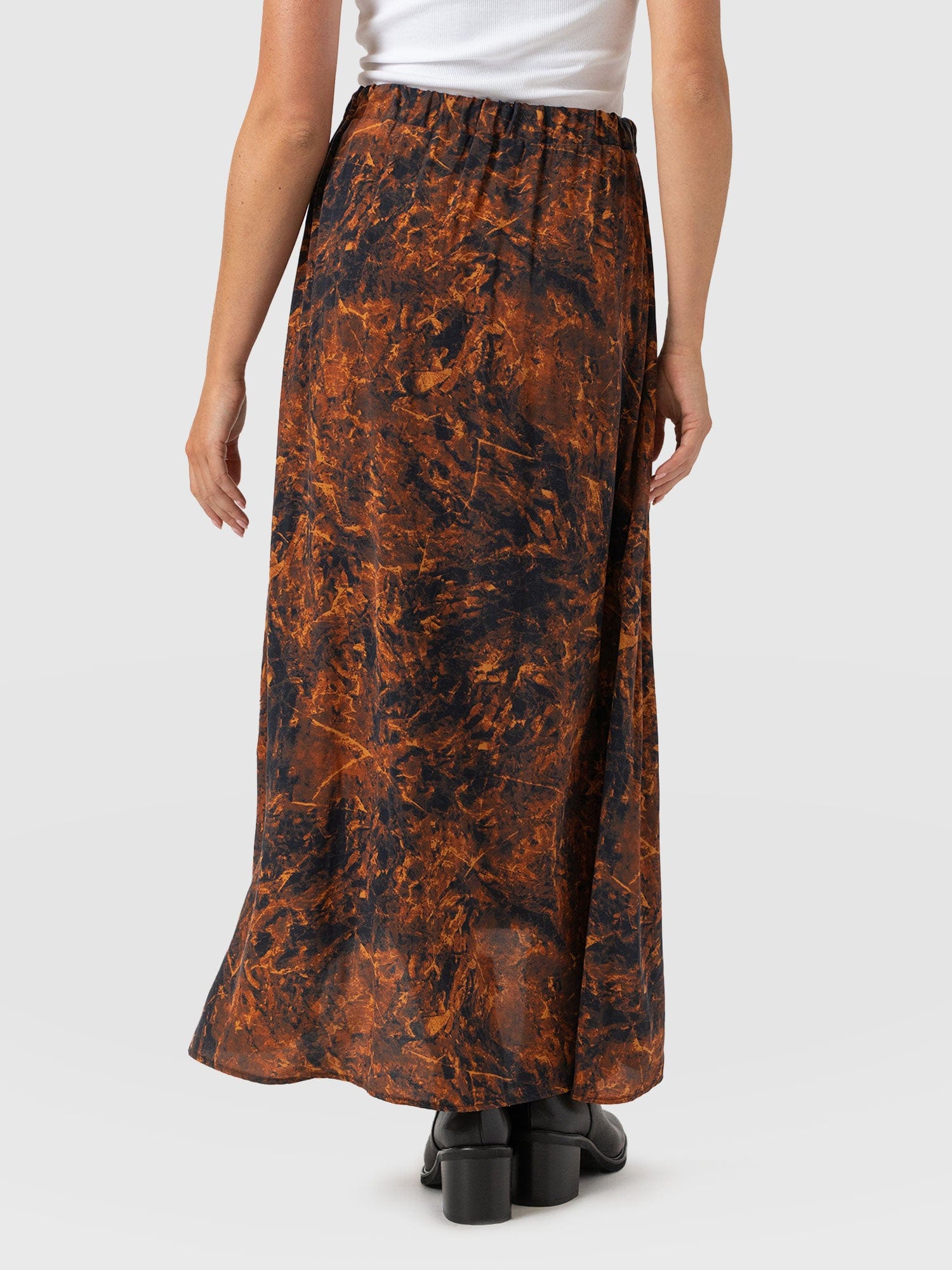 Sutton Skirt - Brown Marble - Women's Skirts | Saint + Sofia® USA
