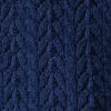 Glen Cable Knit Sweater - Blue