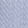 Glen Cable Knit Sweater - Pale Blue