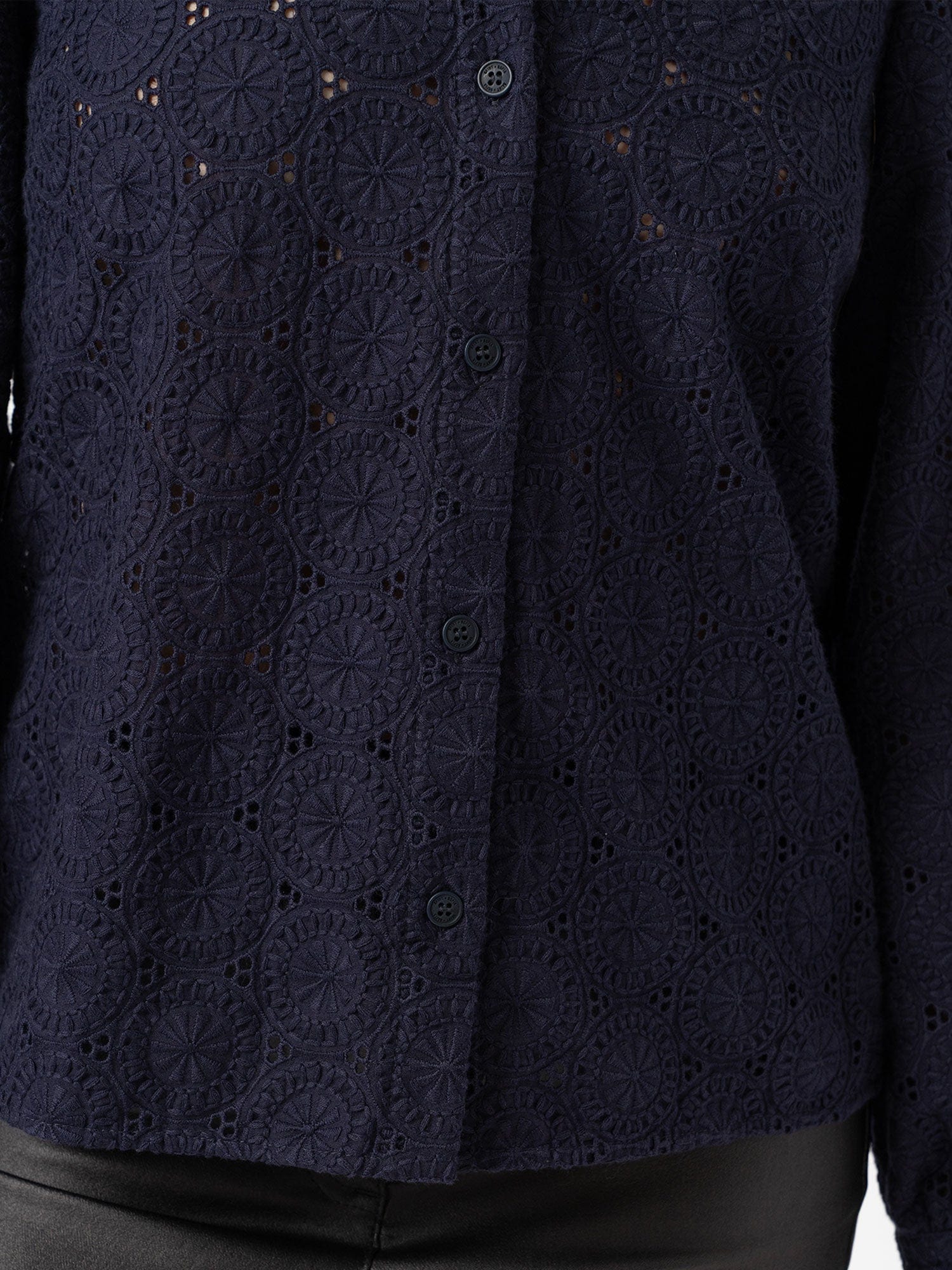 Tabitha Blouse - Navy - Women's Blouses | Saint + Sofia® USA