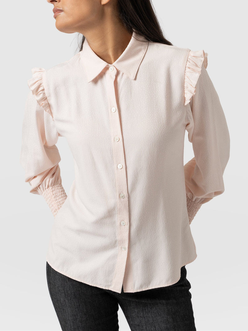 Louis Vuitton LV Logo Charm Ribbon T-Shirt Tops Women Size L Cream From  Japan