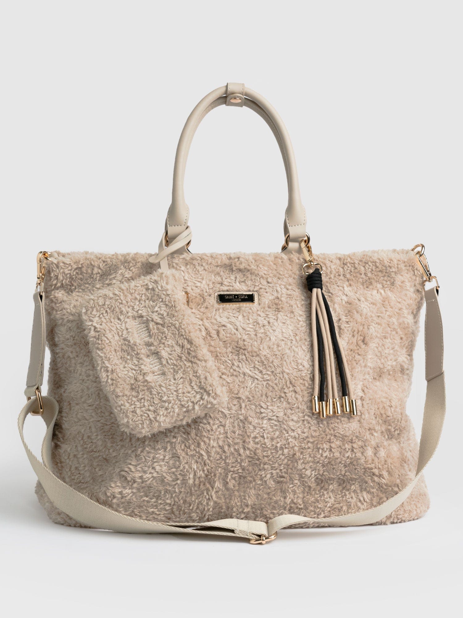 Teddy Selene Shopper Bag Beige - Women's Bags | Saint + Sofia® USA