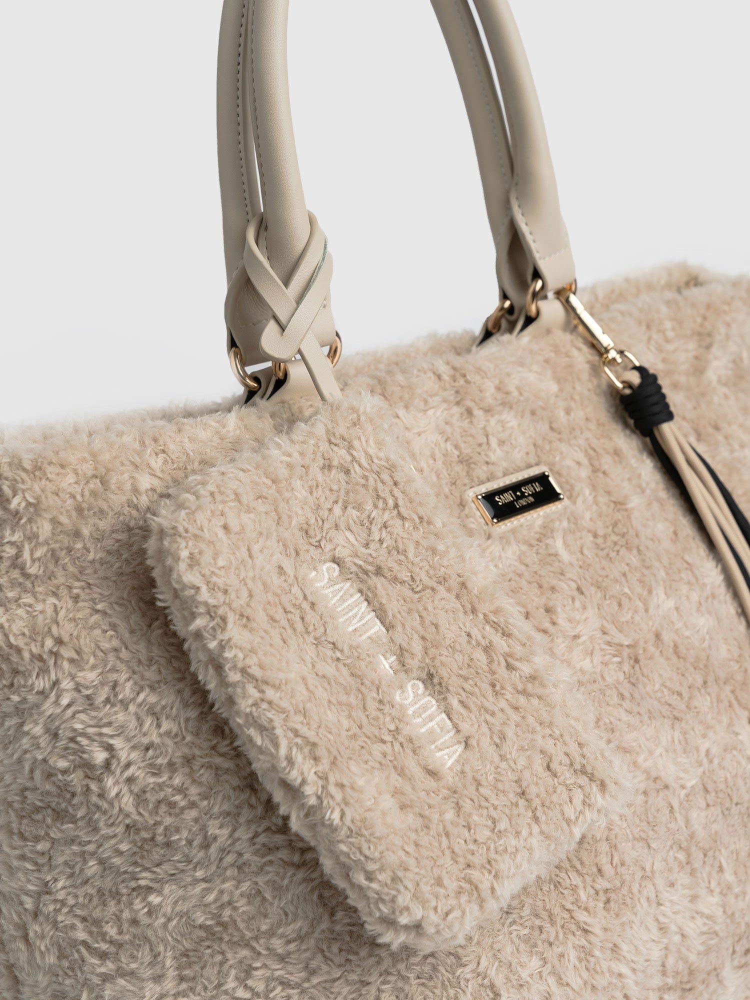 Teddy Selene Shopper Bag Beige - Women's Bags | Saint + Sofia® USA