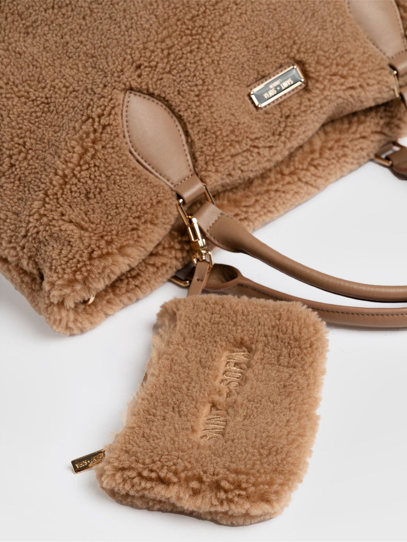 Teddy Selene Shopper Bag Caramel - Women's Bags | Saint + Sofia® US