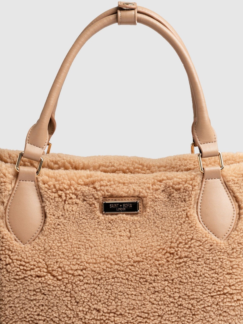 Teddy Selene Shopper Bag Caramel - Women's Bags | Saint + Sofia® US