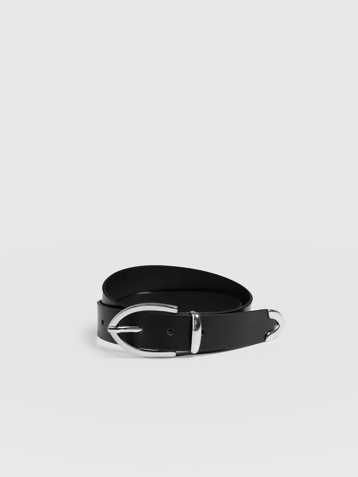 Victory Belt - Black/Silver - Women's Accessories | Saint + Sofia® USA
