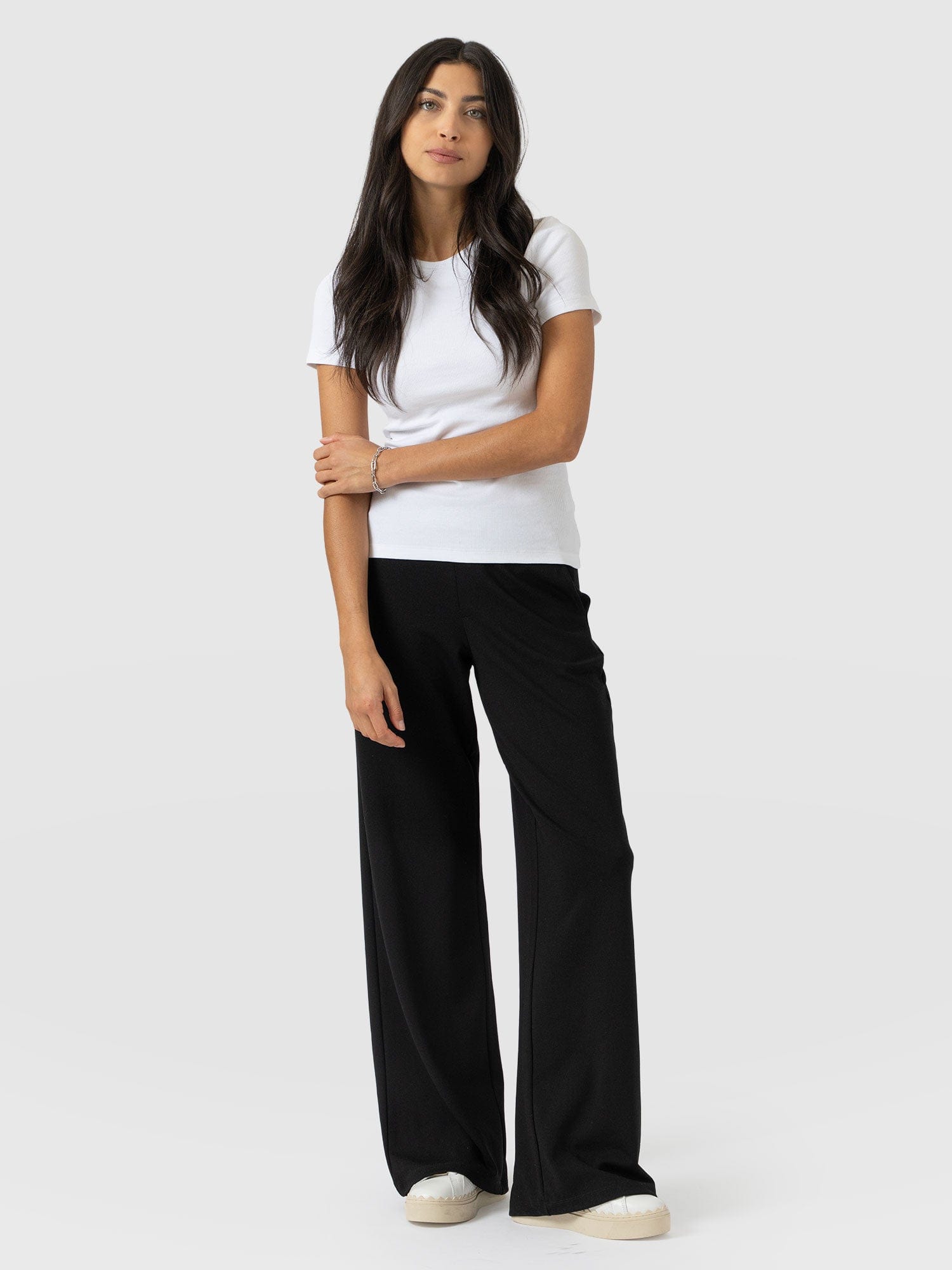 Victory Straight Leg Pant - Black - Women's Pants | Saint + Sofia® USA