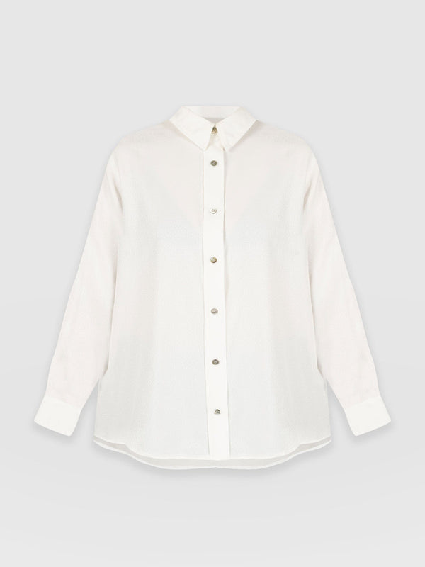 Annie Blouse Cream - Women's Shirts | Saint + Sofia® UK