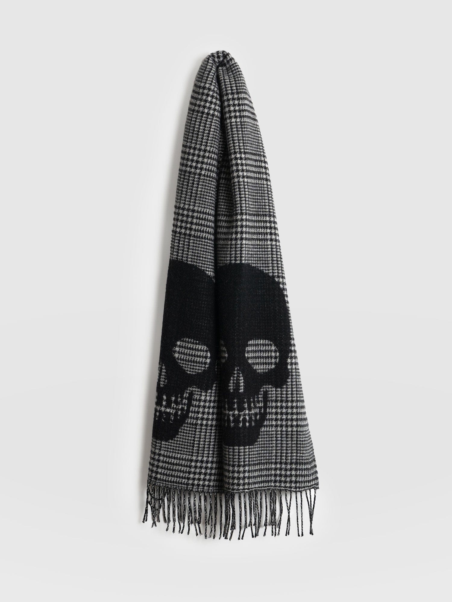 Blake Skull Scarf Black - Women's Scarves | Saint + Sofia® UK