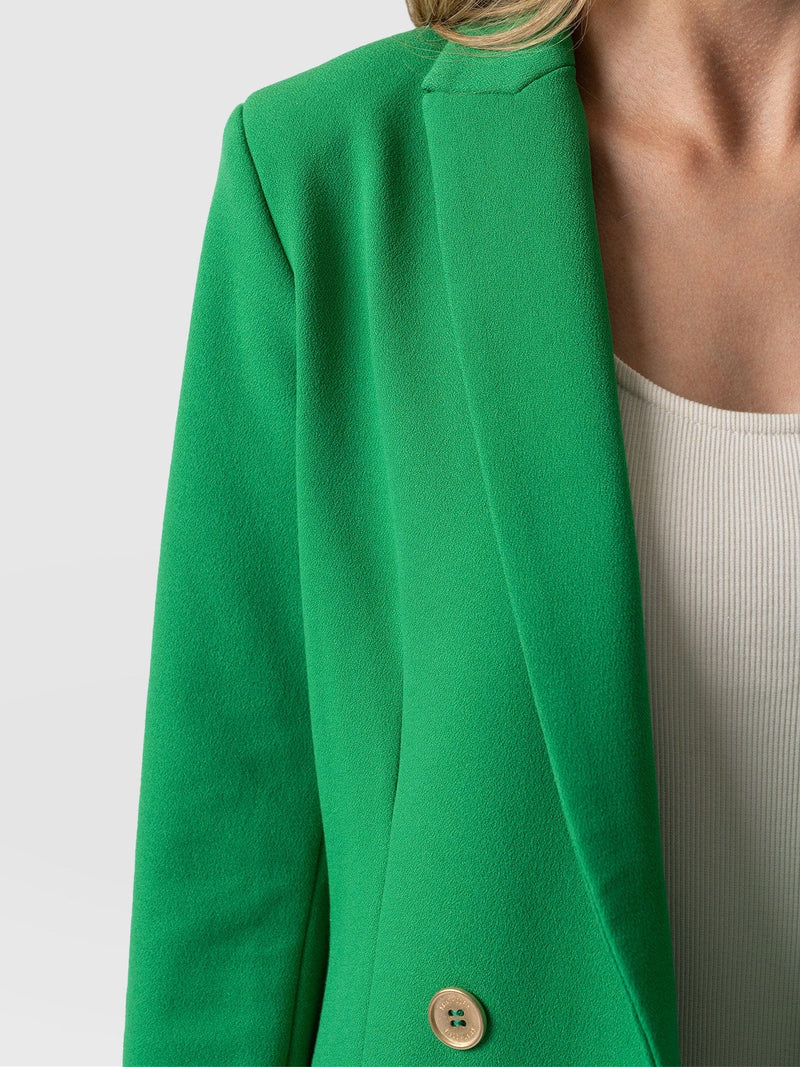 Cambridge Blazer Emerald Green - Women's Blazers | Saint + Sofia® USA