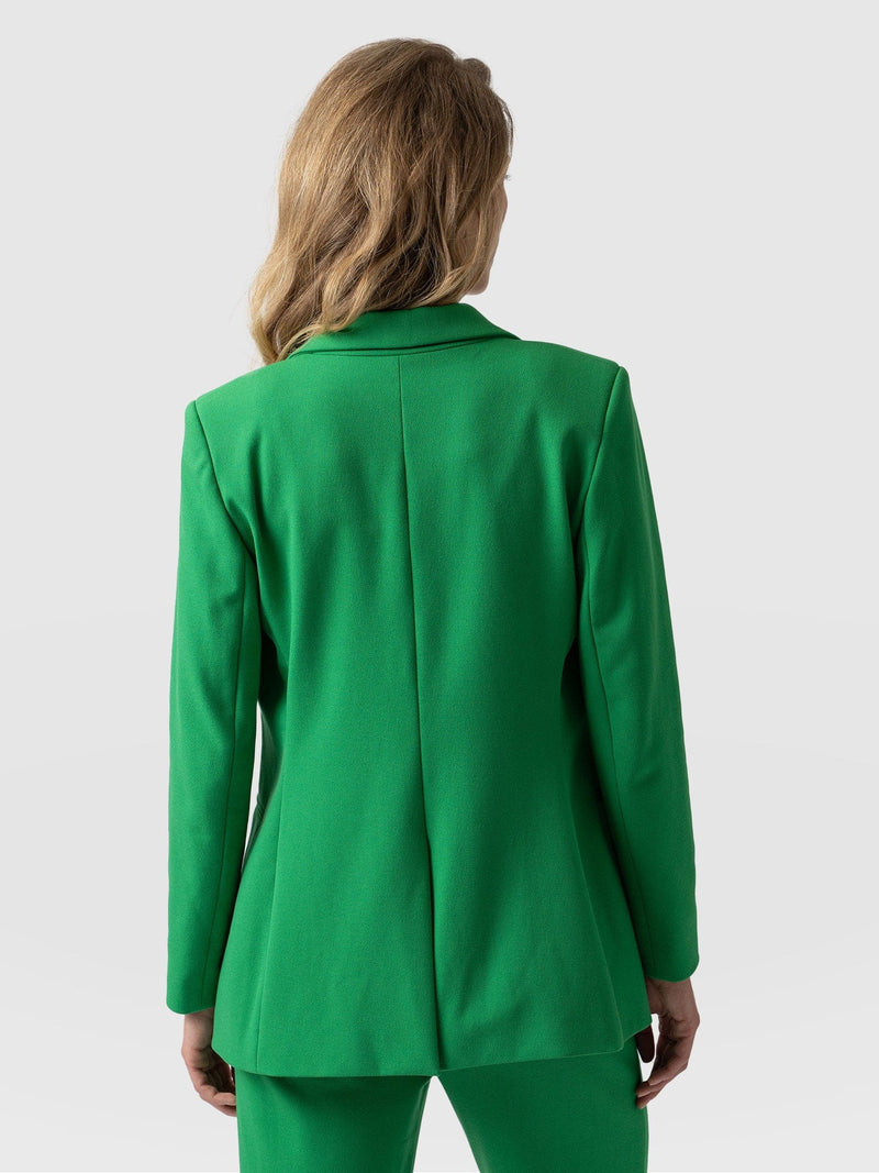Cambridge Blazer Emerald Green - Women's Blazers | Saint + Sofia® USA
