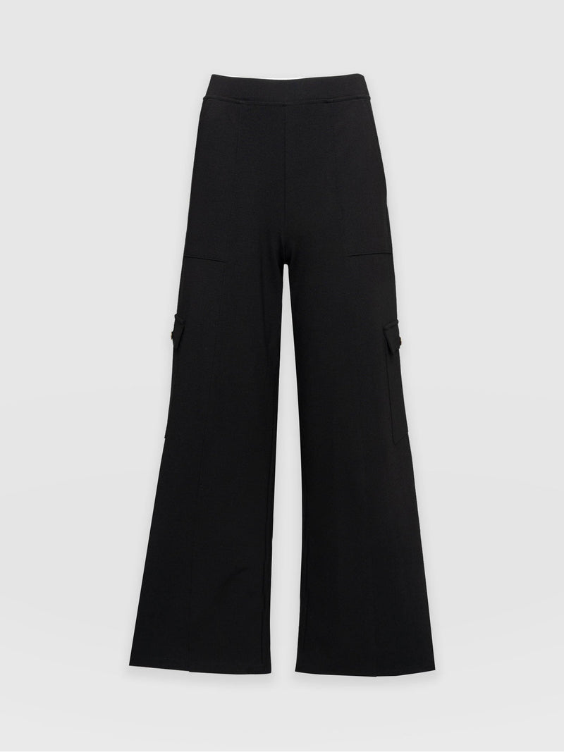 Cargo Chelsea Pant Black - Women's pants | Saint + Sofia® USA