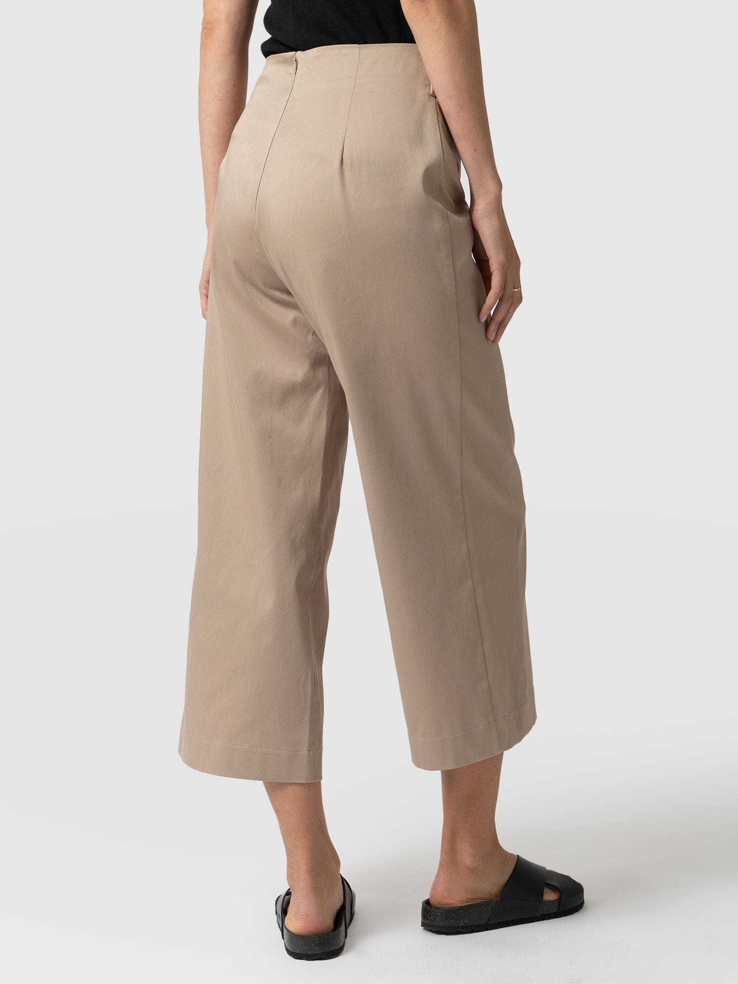 Chelsea Culotte Beige - Women's Culottes | Saint + Sofia® USA