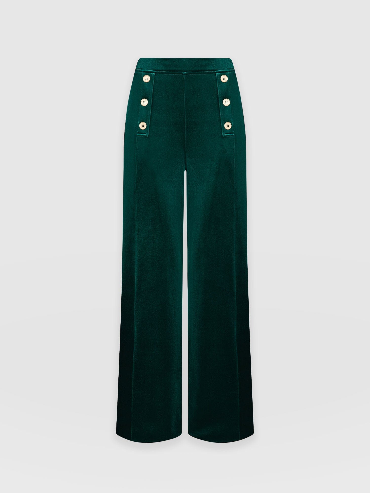 Buy online Women Light Green Polyester Flat Front Trouser from bottom wear  for Women by Styli for ₹589 at 51% off | 2024 Limeroad.com