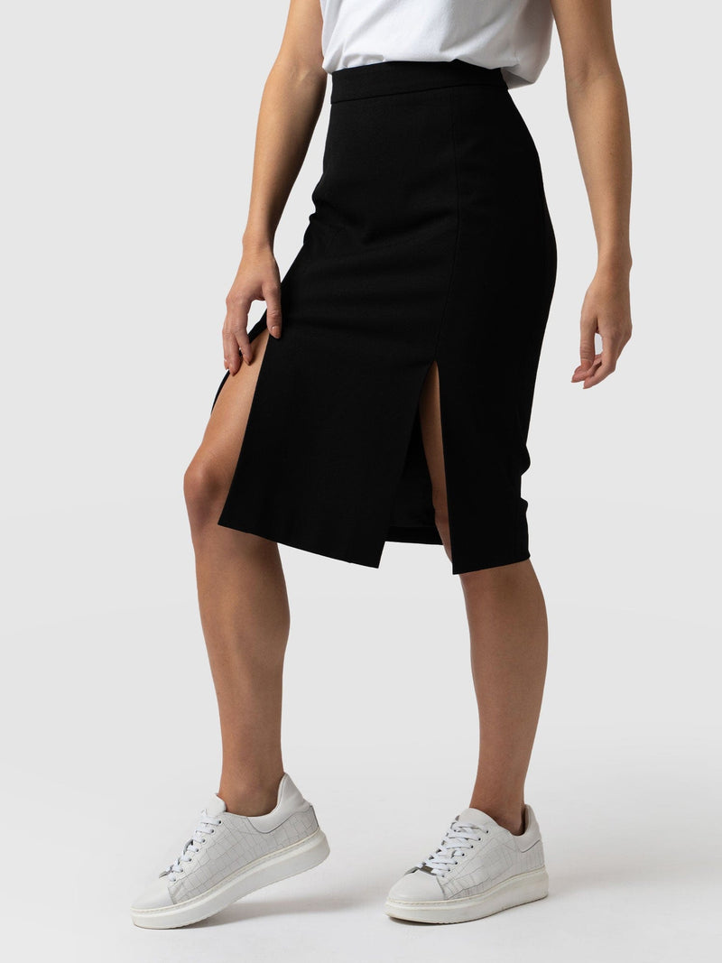 Demi Pencil Skirt Black - Women's Skirts | Saint + Sofia® USA – Saint ...