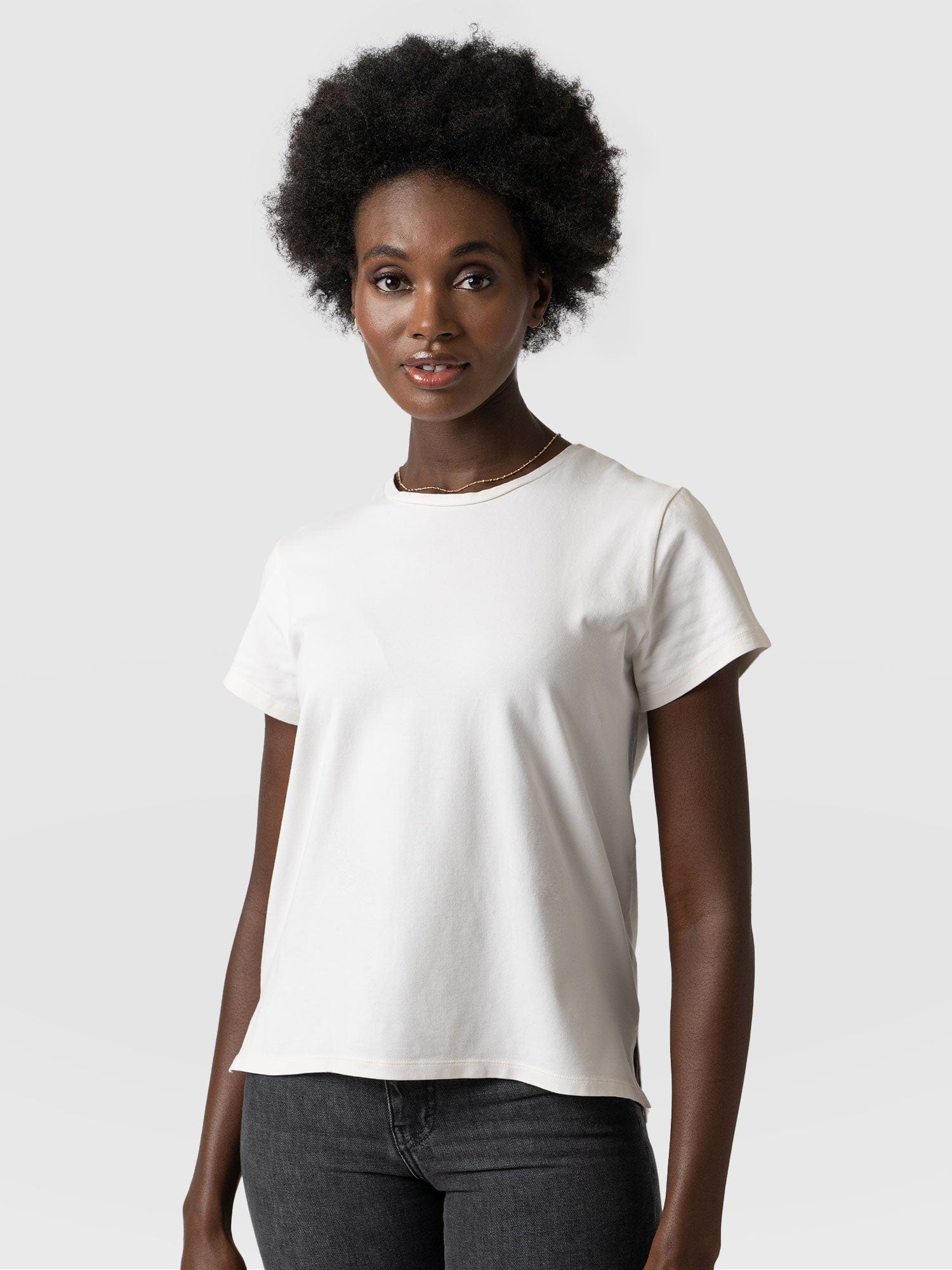 Easy Tee Cream - Women's T-Shirts | Saint + Sofia® USA