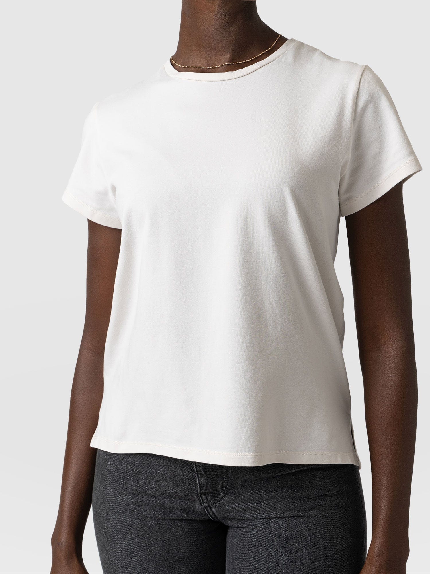 Easy Tee Cream - Women's T-Shirts | Saint + Sofia® USA