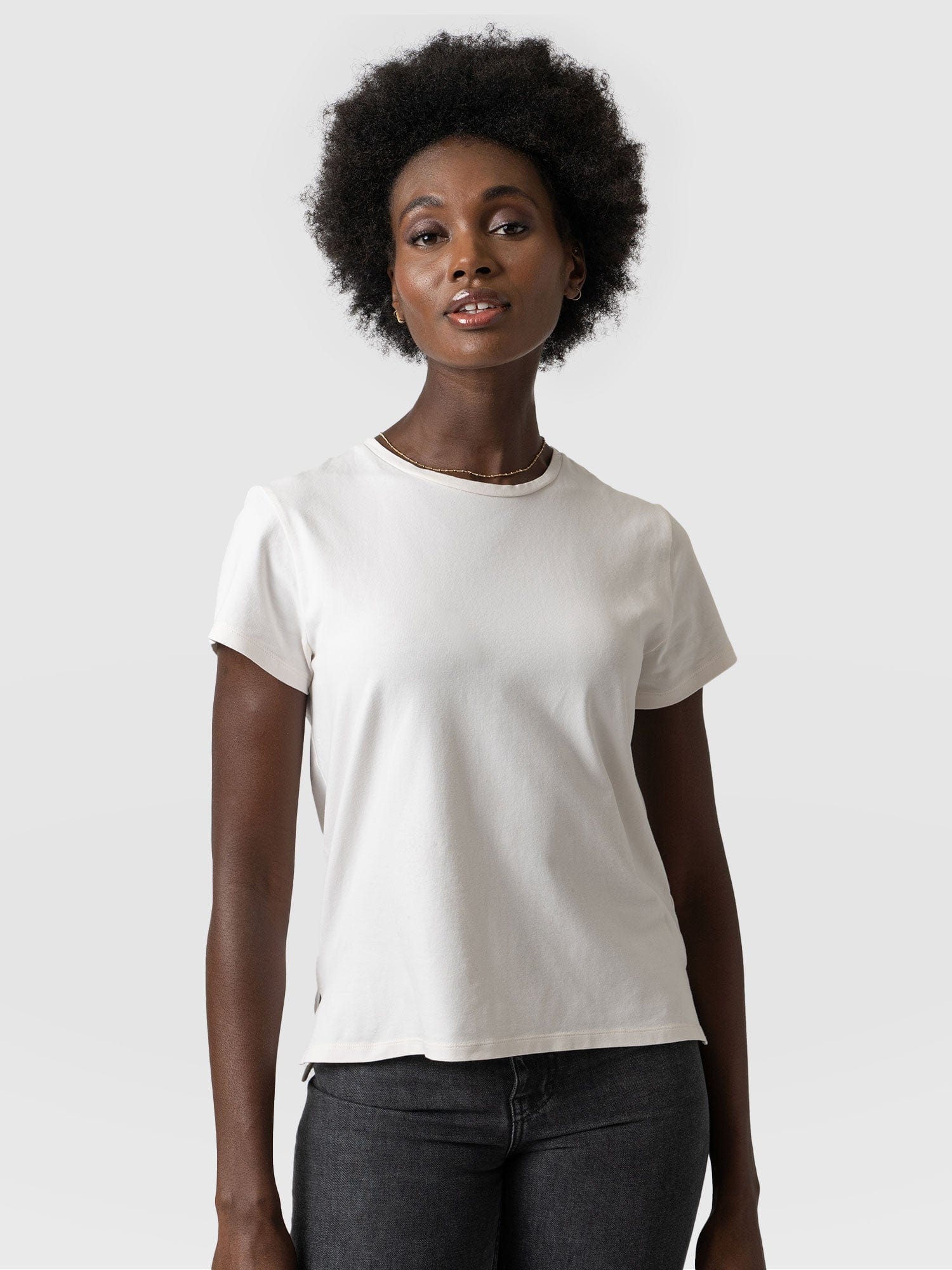 Easy Tee Cream - Women's T-Shirts | Saint + Sofia® USA