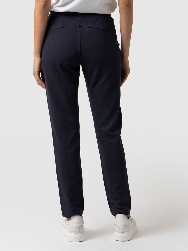 Finsbury Button Pant Navy - Women's Pants | Saint + Sofia® USA