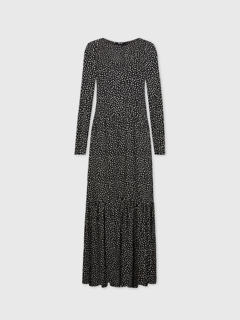 Greenwich Dress Black Spot Sleeves - Women's Dresses | Saint + Sofia® USA
