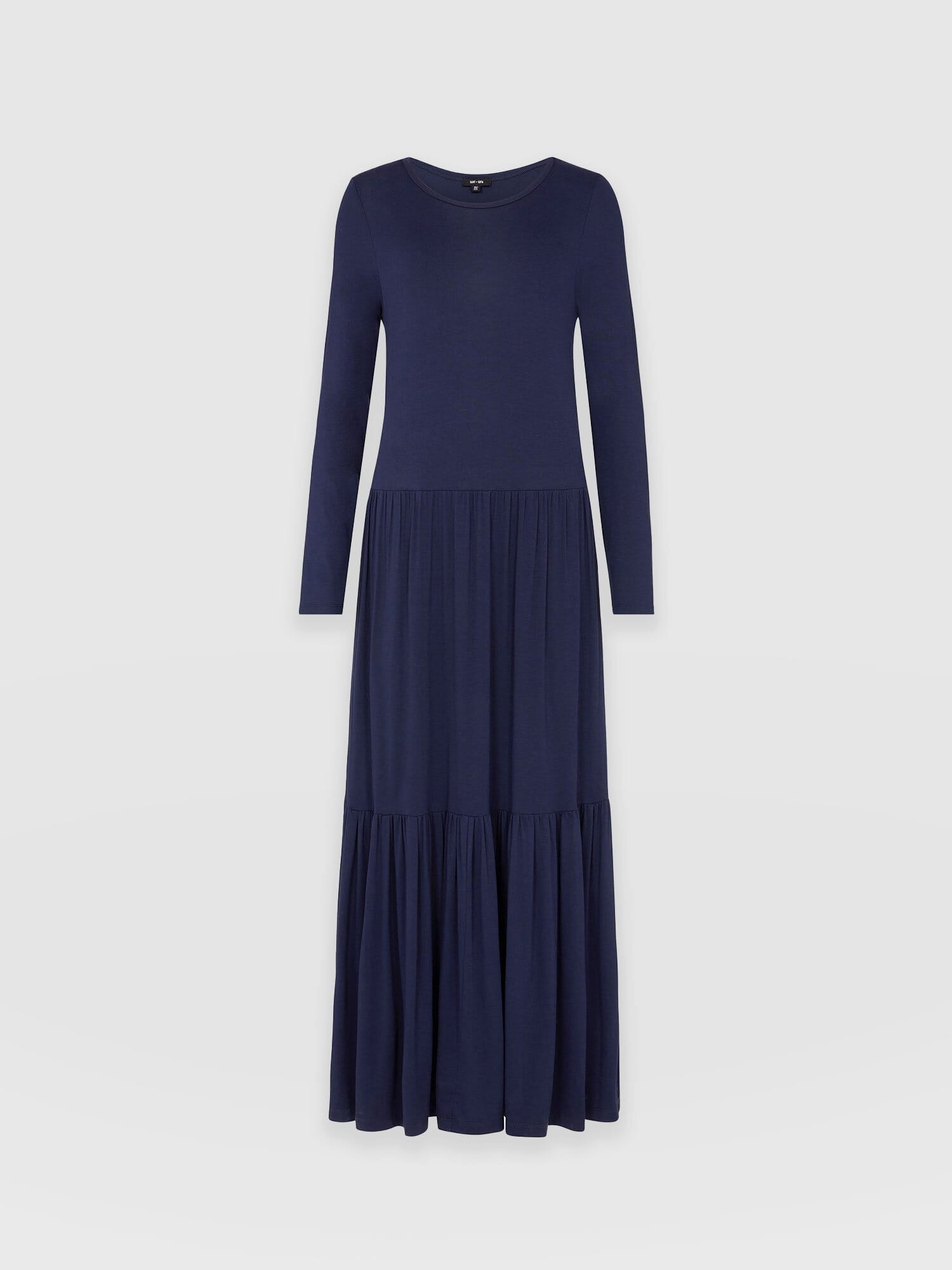Greenwich Dress Navy Sleeves - Women's Dresses | Saint and Sofia® USA