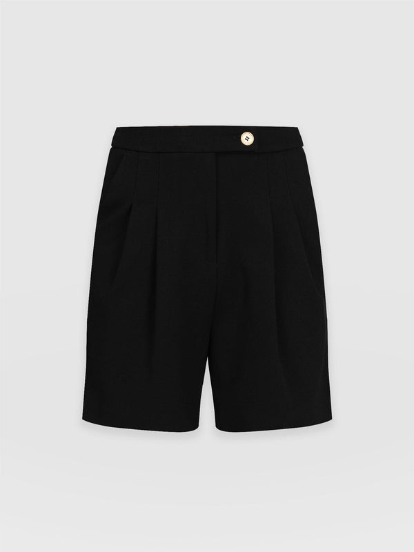 Greenwich Short Black - Women's Shorts | Saint + Sofia® UK