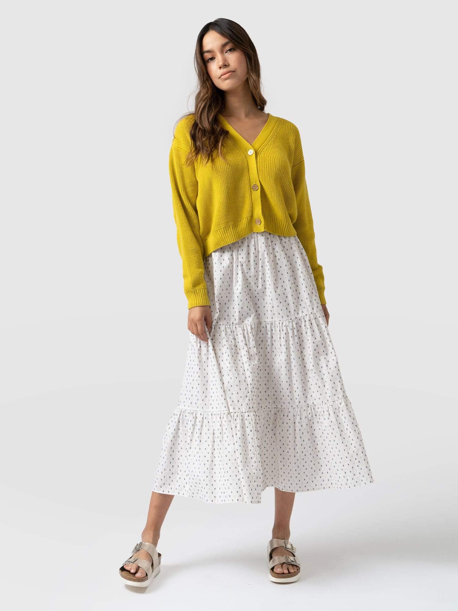 Greenwich Skirt White - Women's Skirts | Saint + Sofia® USA