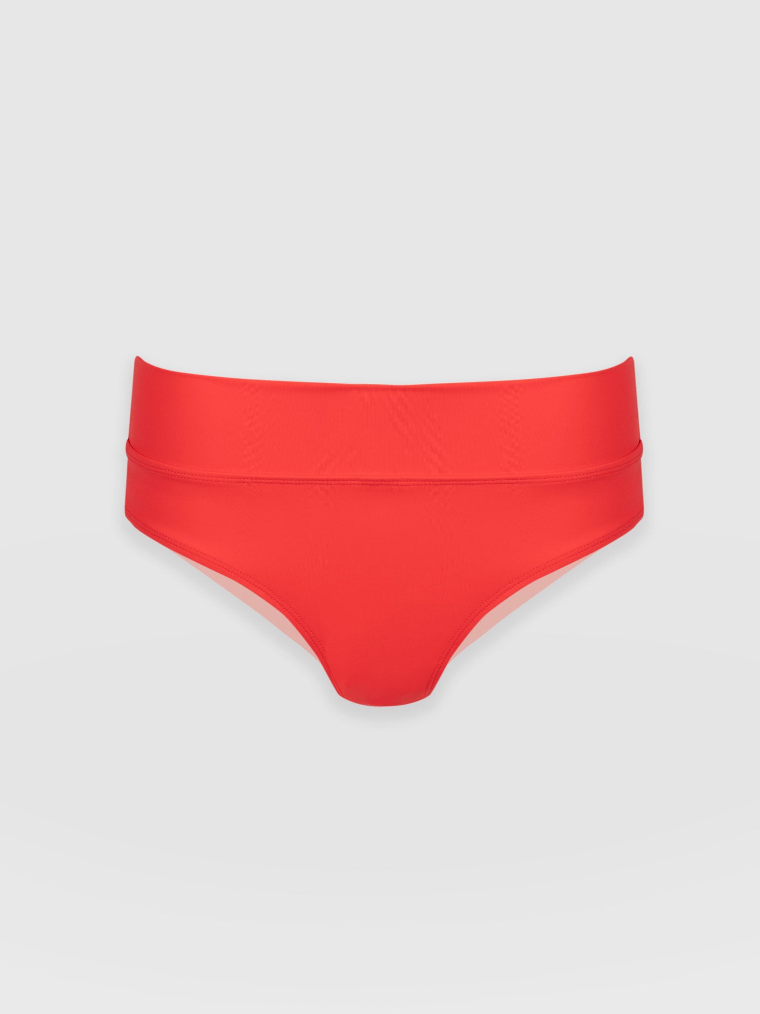 Kyra Bikini Bottom Red - Women's Swimwear | Saint + Sofia® UK