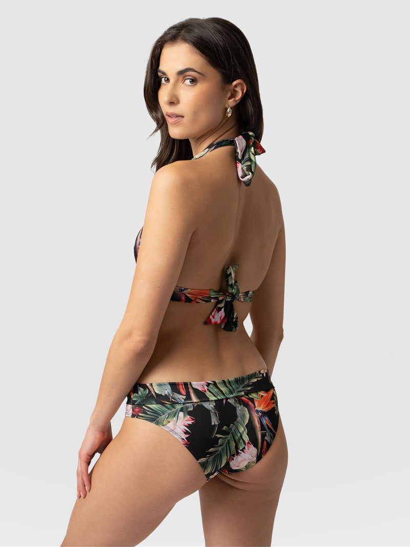 Kyra Bikini Bottom Tropics - Women's Swimwear | Saint + Sofia® UK