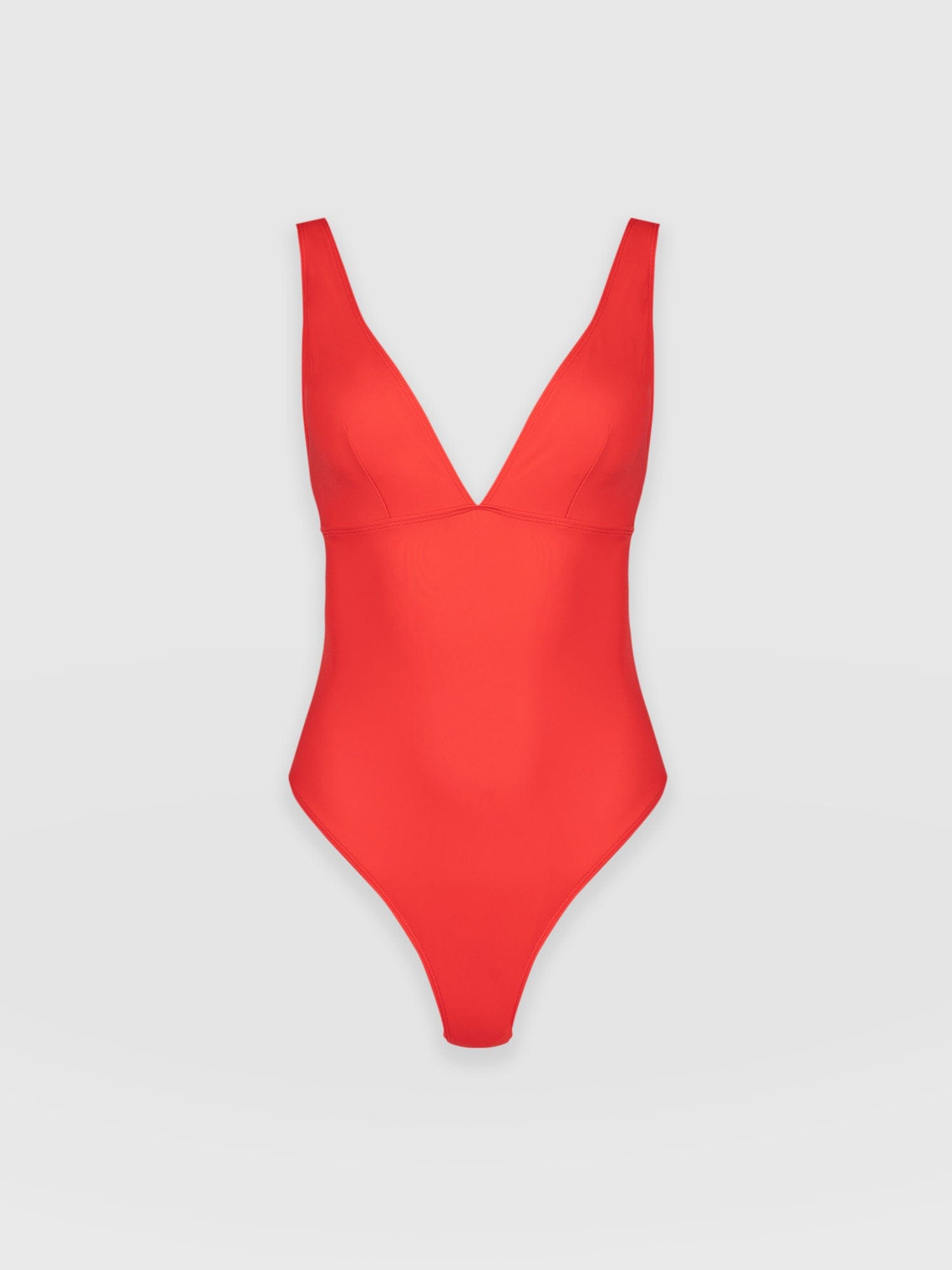 Levana Swimsuit Red - Women's Swimwear | Saint + Sofia® UK