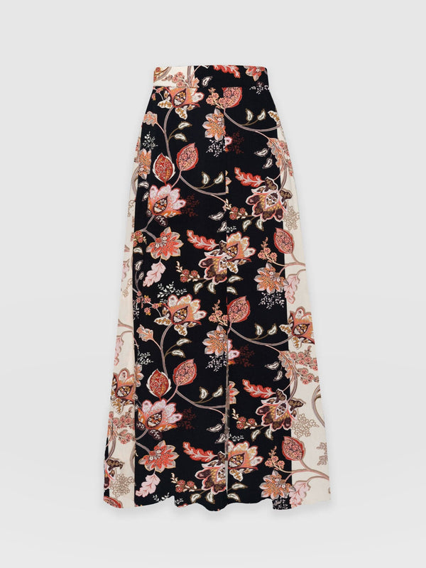 Marina Skirt Paisley Stripe - Women's Skirts | Saint + Sofia® UK