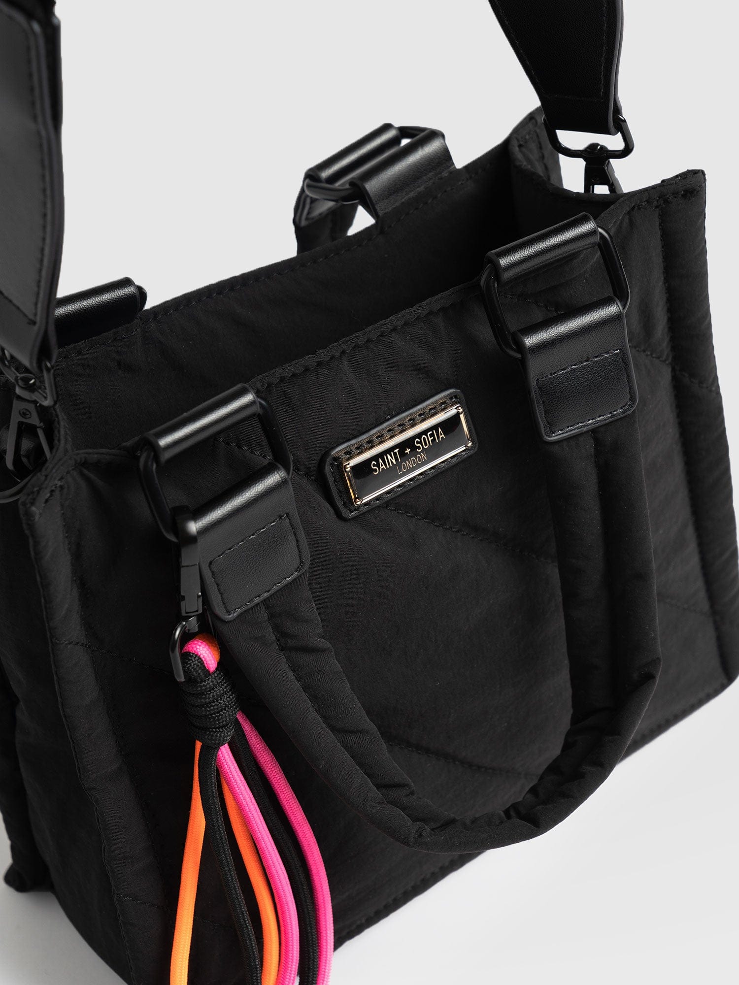 Mini Penny Tote Bag Black - Women's Bags | Saint + Sofia® USA