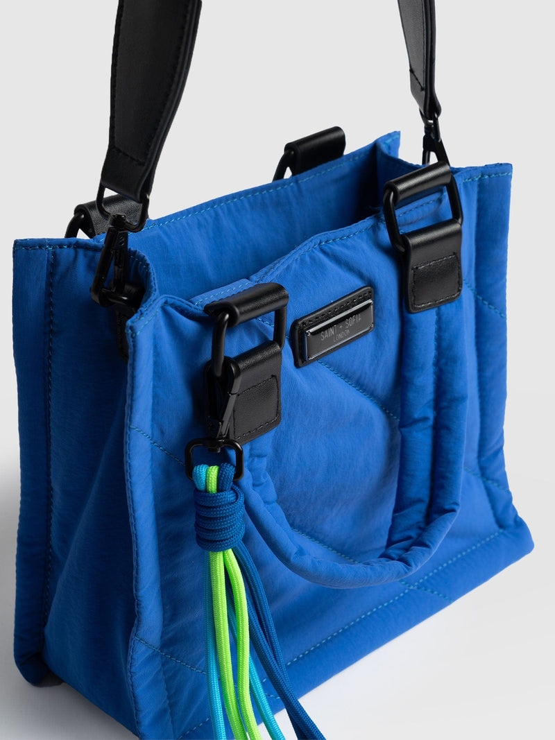 Mini Penny Tote Bag Blue - Women's Bags | Saint + Sofia® USA