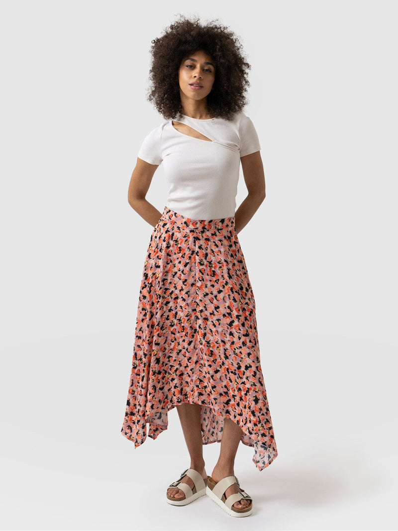 Noho Skirt Confetti Petal - Women's Skirts | Saint + Sofia® USA