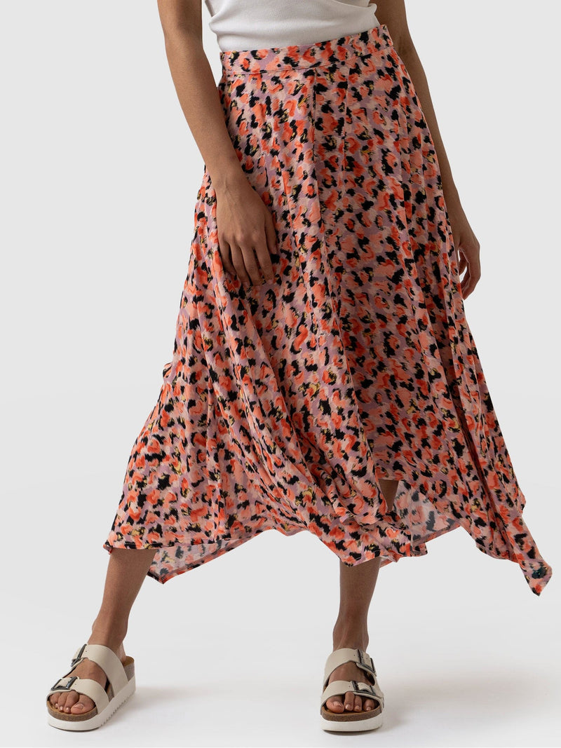 Noho Skirt Confetti Petal - Women's Skirts | Saint + Sofia® USA