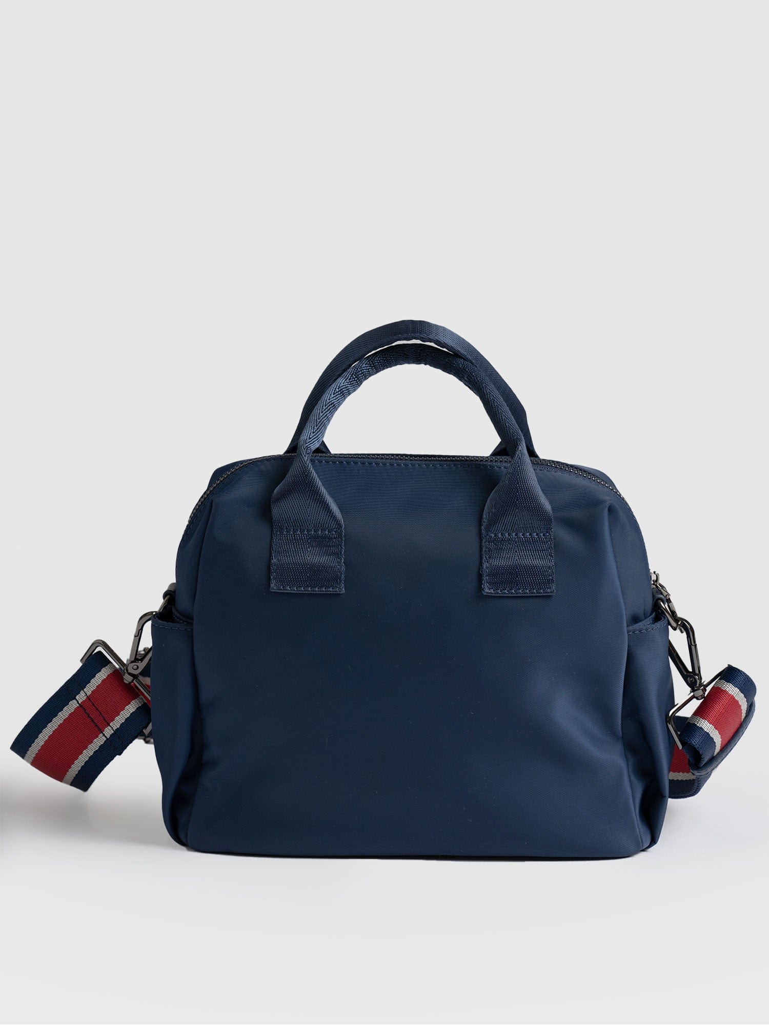 Nylon Noho Bag Navy - Women's Leather Bags | Saint + Sofia® USA