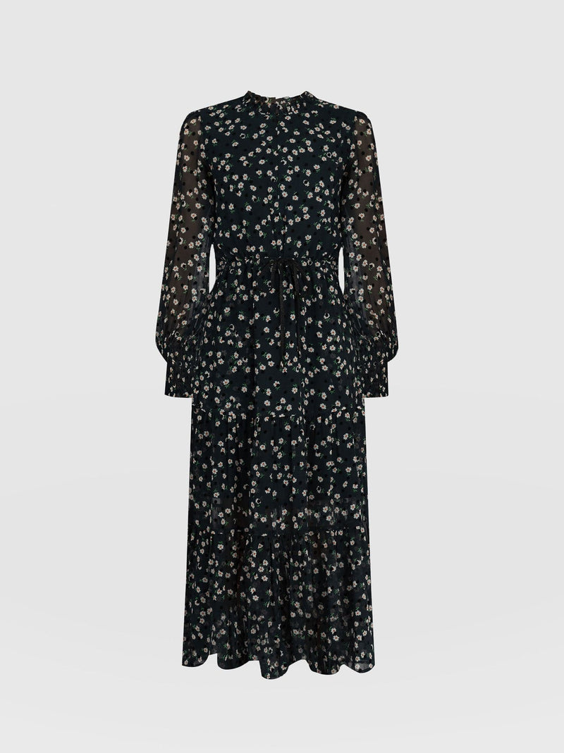 Olivia Zip Up Dress Daisy Spot - Women's Dresses | Saint + Sofia® UK