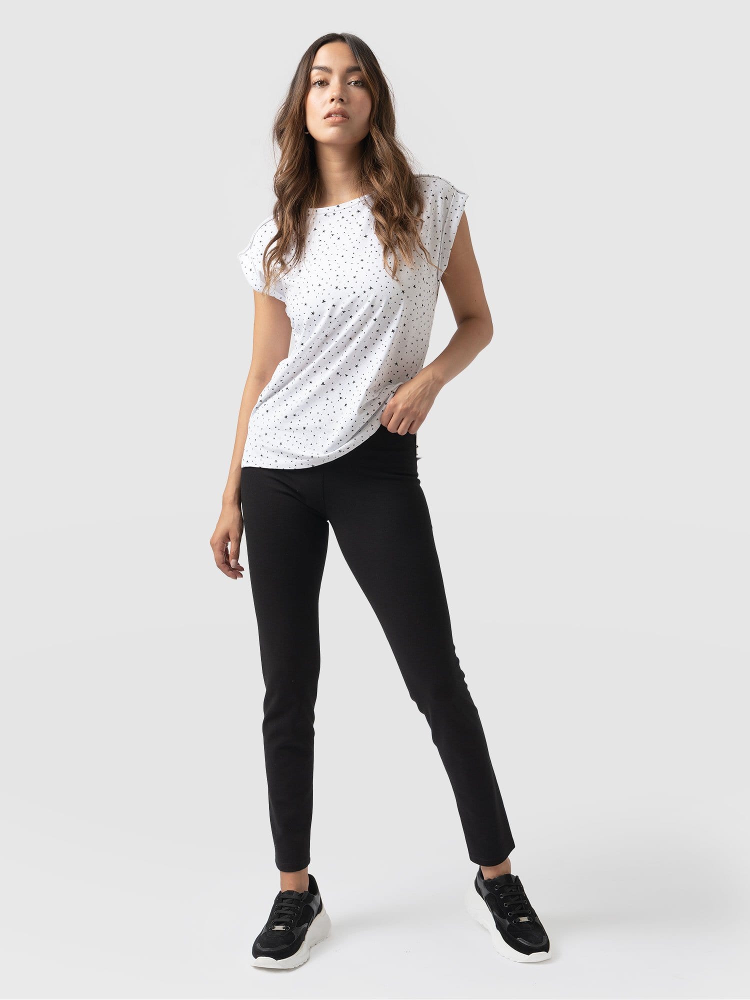 White hotsell ponte leggings