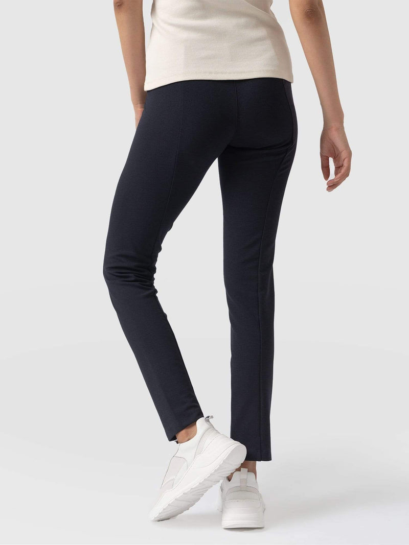 Ponte Legging Navy - Women's Leggings | Saint + Sofia® USA