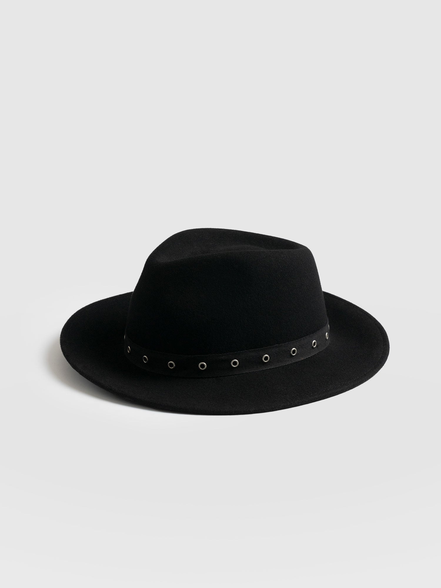 Ramona Studded Hat Black - Women's Hats | Saint + Sofia® USA