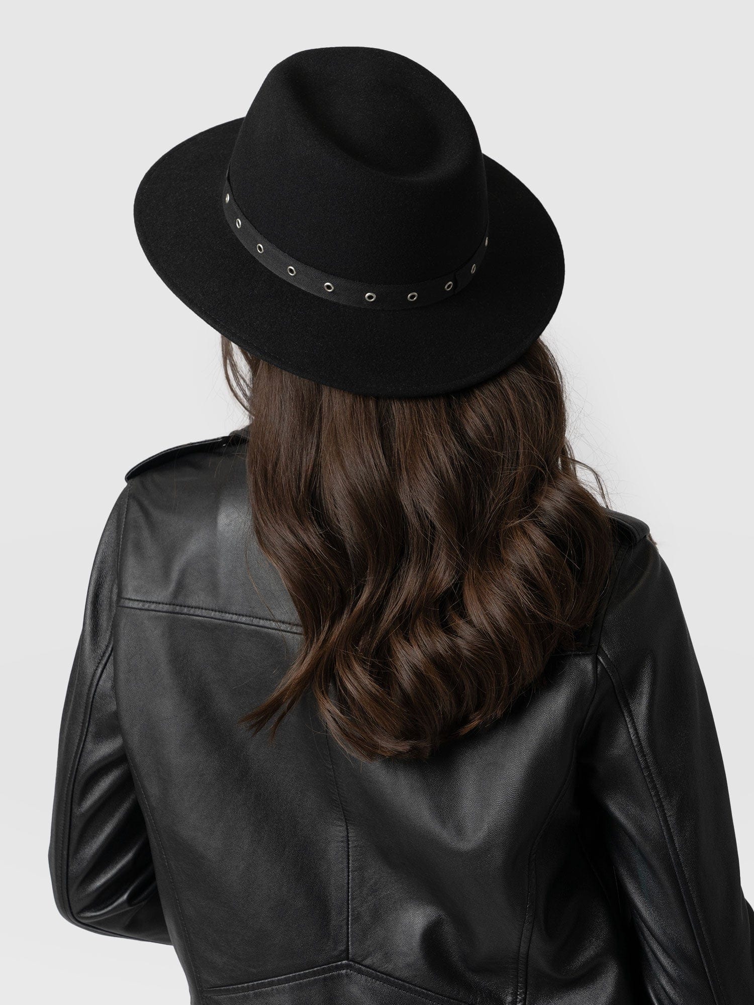 Ramona Studded Hat Black - Women's Hats | Saint + Sofia® USA