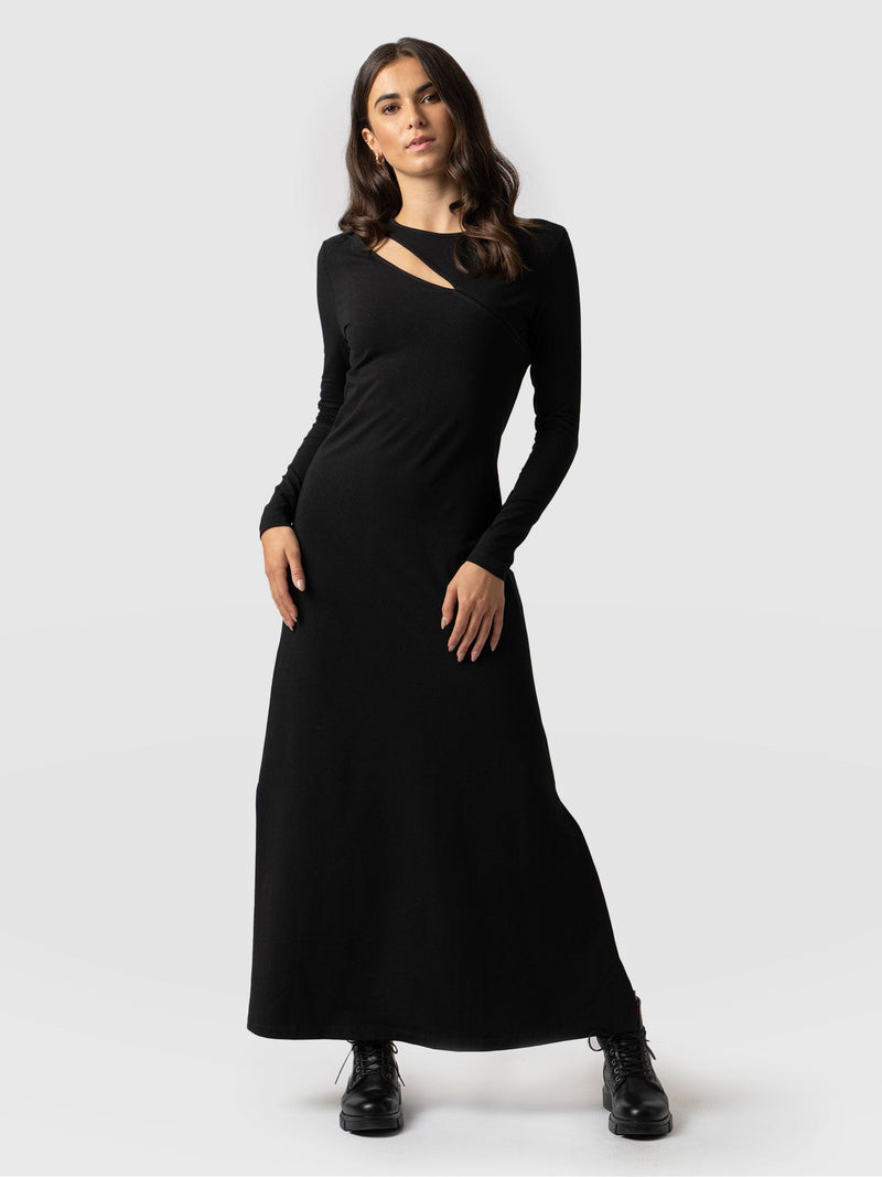 Reveal Runway Dress Black - Women's Dresses | Saint + Sofia® USA