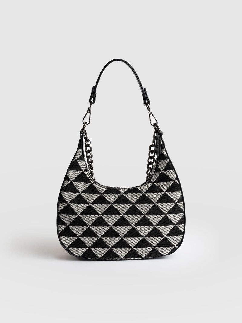 moderngenic 'Pyramid' Luxury Handbag, Fashion Cross-body Shoulder Bag, Soft  PU Leather Designer Handbag for Women/Girls